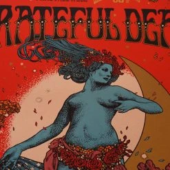 Grateful Dead - 2015 Richey Beckett Poster Santa Clara, CA