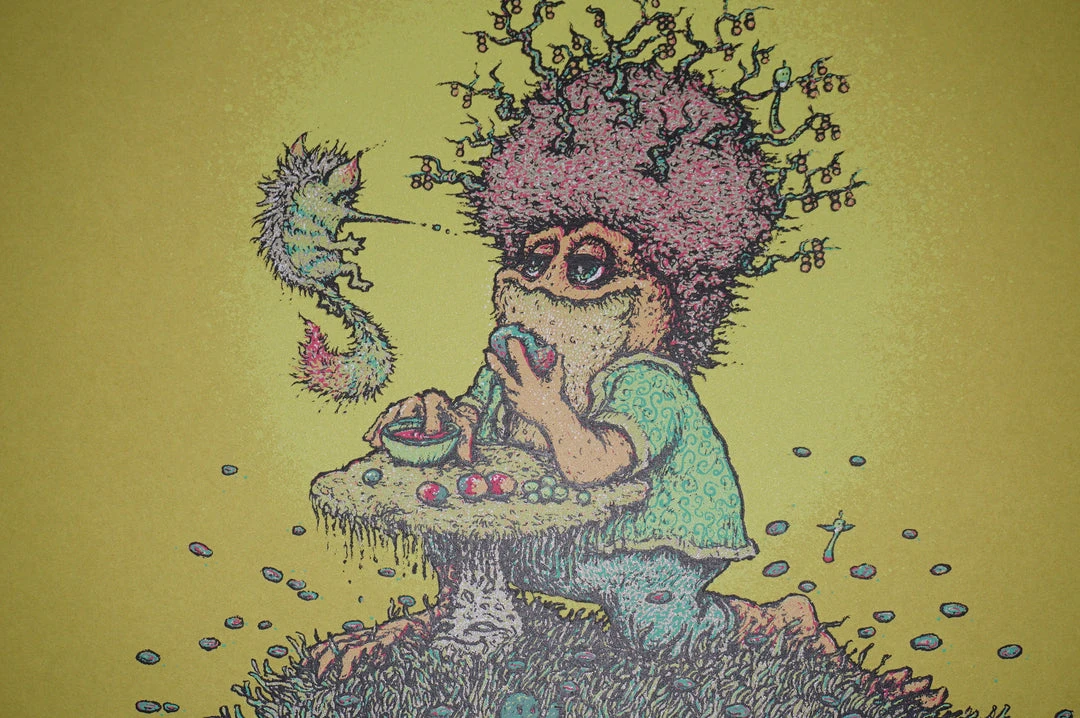 Nibbles - 2016 Marq Spusta 1st Edition Signed And Numbered C2E2 Poster Print Art Prints 3 Nibbles - 2016 Marq Spusta 1st Edition Signed And Numbered C2E2 Poster Print Art Prints