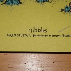 Nibbles - 2016 Marq Spusta 1st Edition Signed And Numbered C2E2 Poster Print Art Prints 13 Nibbles - 2016 Marq Spusta 1st Edition Signed And Numbered C2E2 Poster Print Art Prints