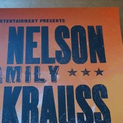 Willie Nelson - 2015 Zeb Love Poster Print Allison Krauss Berkeley GA