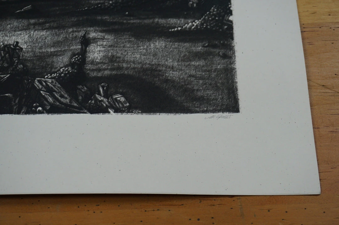 Nightfall - 2016 Andrew Ghrist Poster Print BONES Galerie F #1 Art Prints 7 Nightfall - 2016 Andrew Ghrist Poster Print BONES Galerie F #1 Art Prints