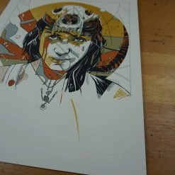 Art Prints Hlökk - 2016 Tyler Stout Poster Print VARIANT BONES Galerie F