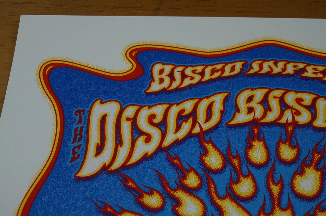 Bisco Inferno - 2015 Dave Hunter Poster Disco Biscuits Denver, CO Red Rocks Colorado 6 Bisco Inferno - 2015 Dave Hunter Poster Disco Biscuits Denver, CO Red Rocks Colorado