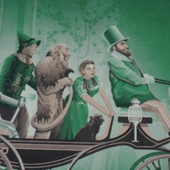 Wizard Of Oz - 2015 DKNG Yellow Horse Screen Printed Poster MONDO