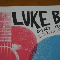 Luke Bryan - 2013 Print Mafia Poster Louisville, KY KFC Yum Center Gig Posters