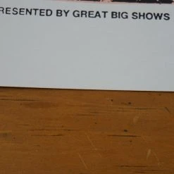 Gig Posters Ray Lamontagne - 2006 Print Mafia Poster Nashville, TN War Memorial