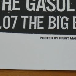 Queens Of The Stone Age - 2007 Print Mafia Poster Boise, Idaho QOTSA