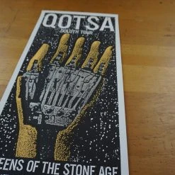 Queens Of The Stone Age - 2007 Print Mafia Poster Boise, Idaho QOTSA