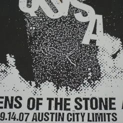 Gig Posters Queens Of The Stone Age - 2007 Print Mafia Poster Austin TX ACL 14 Gig Posters Queens Of The Stone Age - 2007 Print Mafia Poster Austin TX ACL