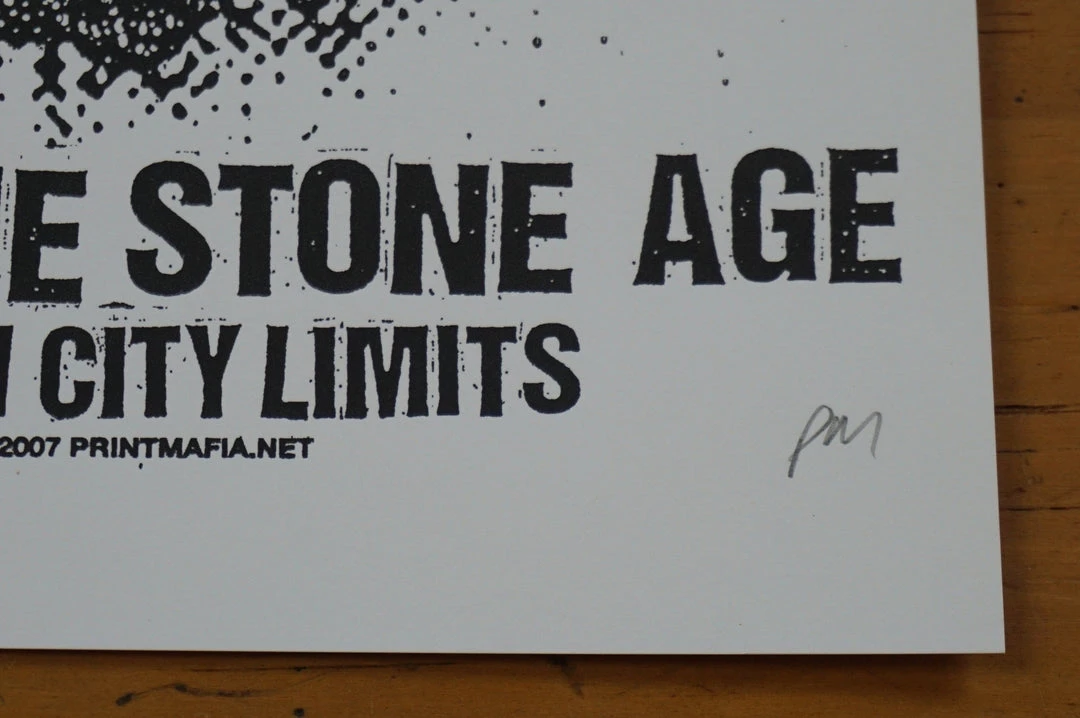 Gig Posters Queens Of The Stone Age - 2007 Print Mafia Poster Austin TX ACL 8 Gig Posters Queens Of The Stone Age - 2007 Print Mafia Poster Austin TX ACL