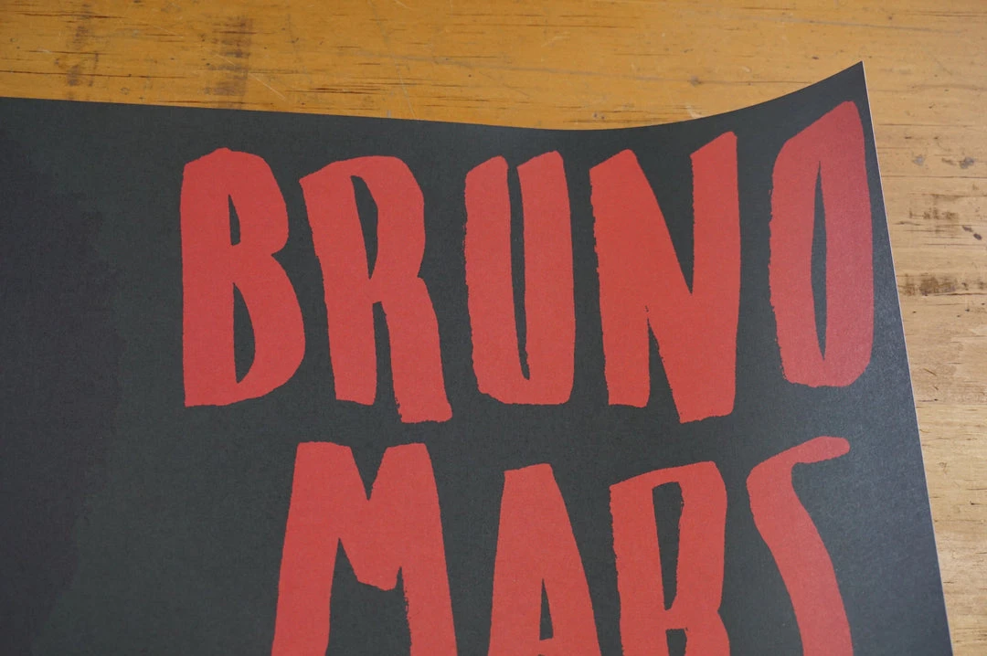 Sold Out Posters Bruno Mars - 2013 Moonshine Jungle Tour Poster Print San Deigo CA Gig Posters 8 Sold Out Posters Bruno Mars - 2013 Moonshine Jungle Tour Poster Print San Deigo CA Gig Posters