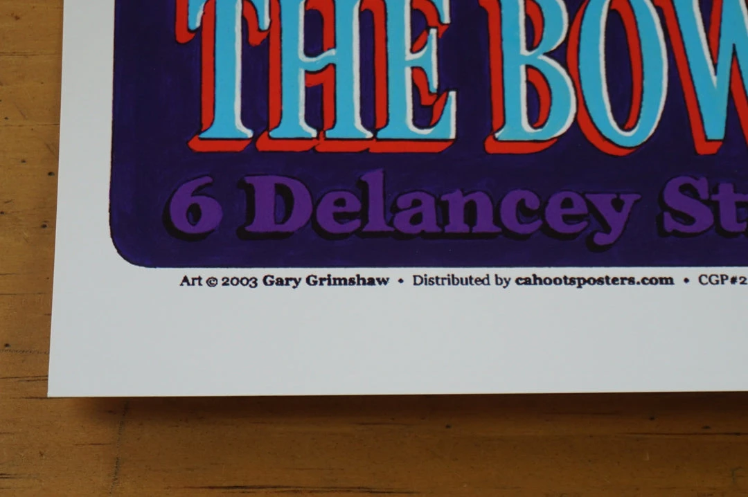 Sold Out Posters The Ravonettes - 2003 Poster Bowery Ballroom New York Gig Posters 9 Sold Out Posters The Ravonettes - 2003 Poster Bowery Ballroom New York Gig Posters