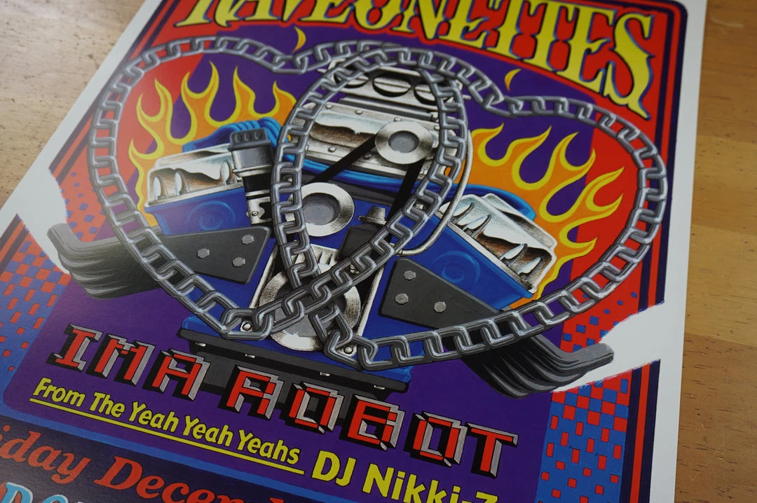 Sold Out Posters The Ravonettes - 2003 Poster Bowery Ballroom New York Gig Posters 10 Sold Out Posters The Ravonettes - 2003 Poster Bowery Ballroom New York Gig Posters