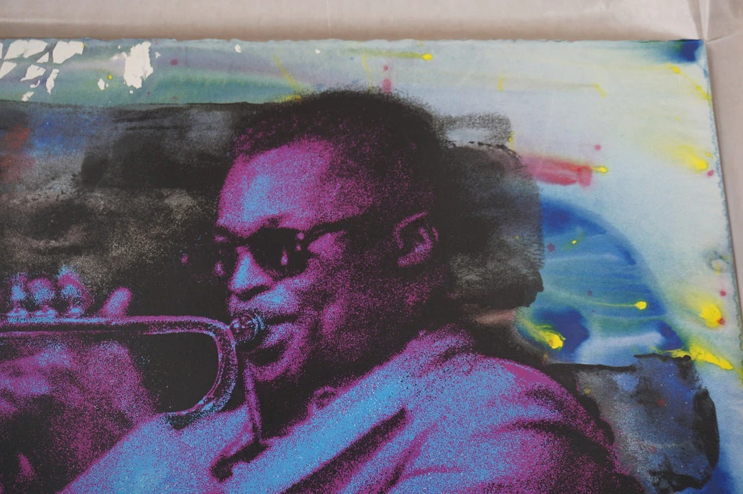 Mr. Brainwash Miles Davis - Mr Brainwash Poster MBW VARIANT #2 Banksy Gig Posters 6 Mr. Brainwash Miles Davis - Mr Brainwash Poster MBW VARIANT #2 Banksy Gig Posters