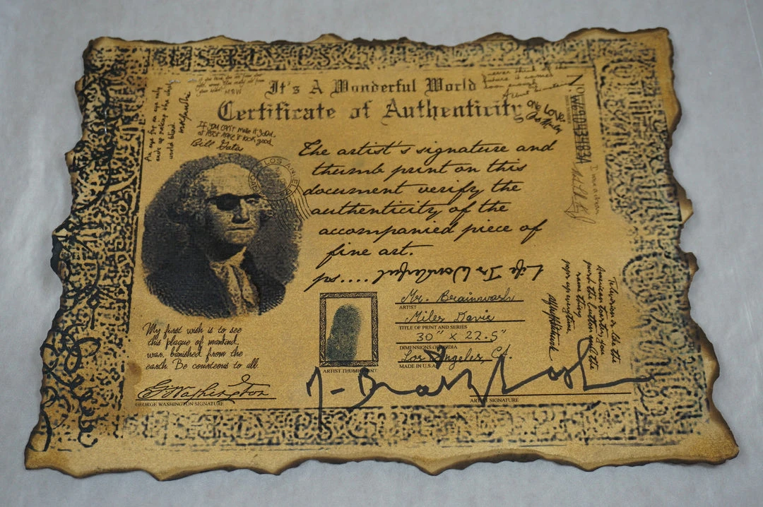 Mr. Brainwash Miles Davis - Mr Brainwash Poster MBW VARIANT #2 Banksy Gig Posters 10 Mr. Brainwash Miles Davis - Mr Brainwash Poster MBW VARIANT #2 Banksy Gig Posters