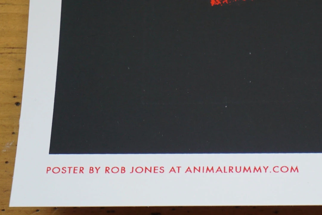 The White Stripes - 2007 Rob Jones Poster Edmonton, Alberta Gig Posters 7 The White Stripes - 2007 Rob Jones Poster Edmonton, Alberta Gig Posters
