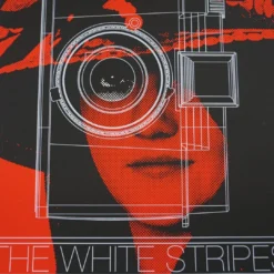 The White Stripes - 2007 Rob Jones Poster Seattle, WA Paramount Jack White