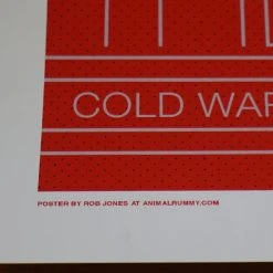 The White Stripes - 2007 Rob Jones Poster Seattle, WA Paramount Jack White