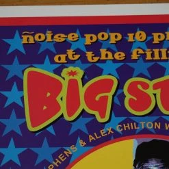Big Star - 2002 Dennis Loren Poster Fillmore Auditorium