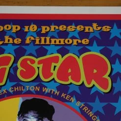 Big Star - 2002 Dennis Loren Poster Fillmore Auditorium