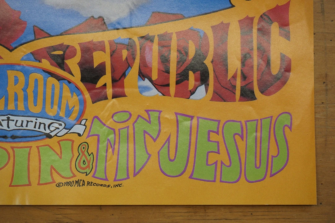 Sold Out Posters Gig Posters Wiretrain - 1990 Poster Spin, Tin Jesus, Should She Cry 8 Sold Out Posters Gig Posters Wiretrain - 1990 Poster Spin, Tin Jesus, Should She Cry