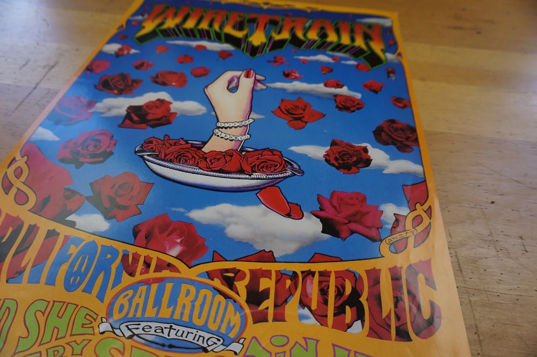 Sold Out Posters Gig Posters Wiretrain - 1990 Poster Spin, Tin Jesus, Should She Cry 9 Sold Out Posters Gig Posters Wiretrain - 1990 Poster Spin, Tin Jesus, Should She Cry