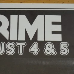 Crime - 1977 James Stark Poster Novak Avengers San Francisco Gig Posters