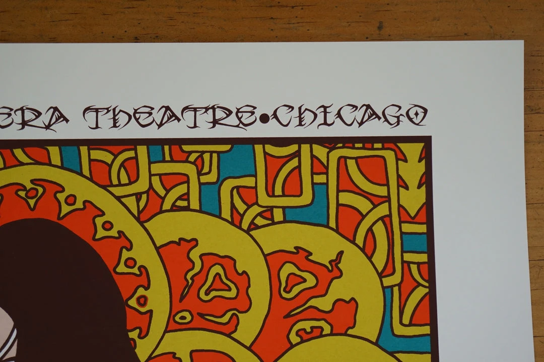 Queens Of The Stone Age - 2011 Jermaine Rogers Poster Chicago 6 Queens Of The Stone Age - 2011 Jermaine Rogers Poster Chicago