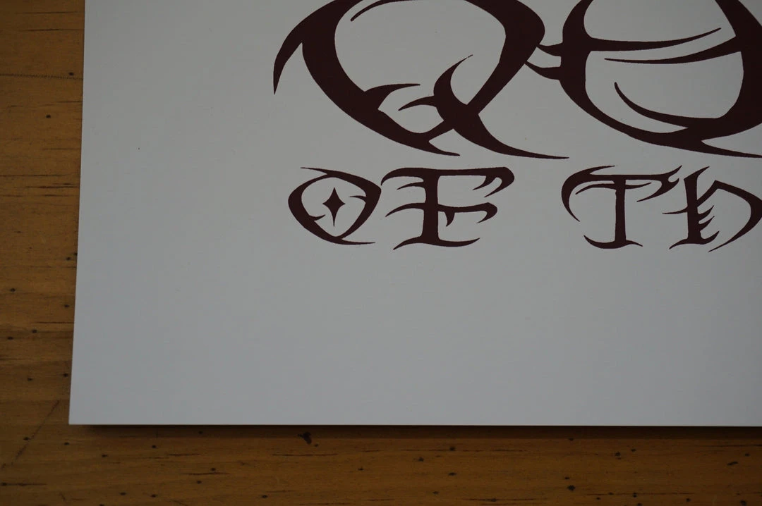 Queens Of The Stone Age - 2011 Jermaine Rogers Poster Chicago 7 Queens Of The Stone Age - 2011 Jermaine Rogers Poster Chicago