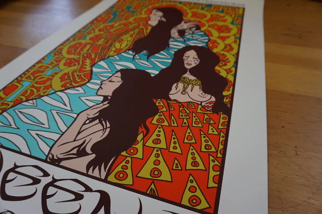 Queens Of The Stone Age - 2011 Jermaine Rogers Poster Chicago 10 Queens Of The Stone Age - 2011 Jermaine Rogers Poster Chicago