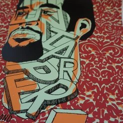 Gig Posters Ben Harper - 2010 Brian Methe Poster Baltimore, MD Pier 6