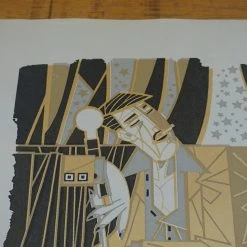 Queens Of The Stone Age Mark Lanegan - 2009 Guy Burwell Poster Greg Dulli Portland