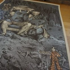 Gig Posters The Raconteurs - 2008 Rob Jones Poster Jack White Memphis, TN