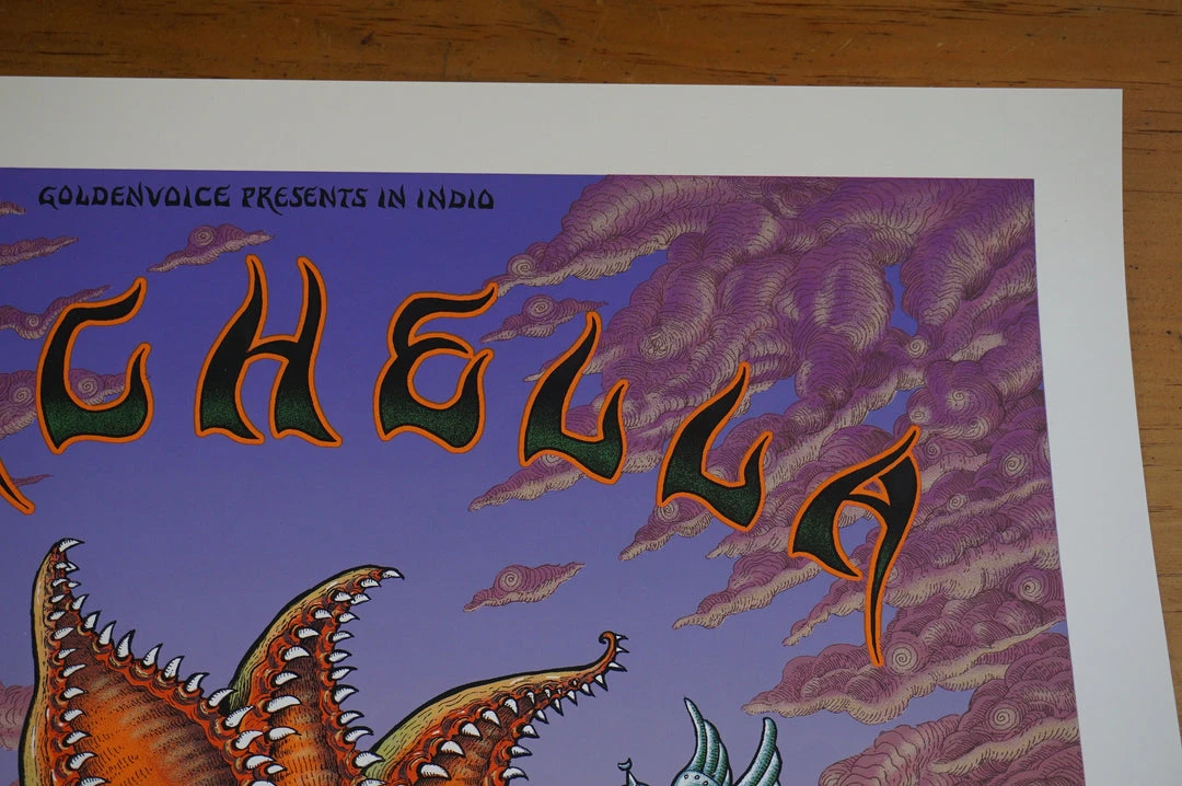 Coachella - 2007 Emek Poster Print Empire Polo Club Indio, CA S/N 6 Coachella - 2007 Emek Poster Print Empire Polo Club Indio, CA S/N