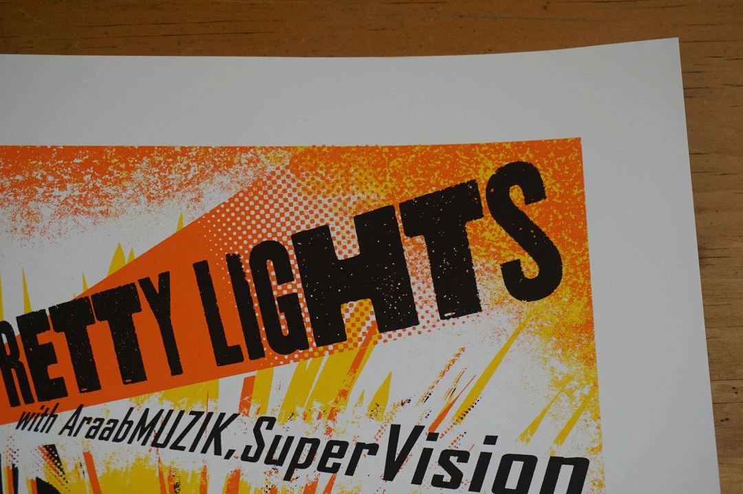 Pretty Lights - 2012 Carlos Hernandez Poster Houston, TX Bayou 6 Pretty Lights - 2012 Carlos Hernandez Poster Houston, TX Bayou