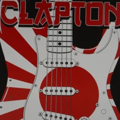 Firehouse Gig Posters Eric Clapton - 2016 Poster Tokyo Japan Budokan Hall