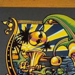 Gig Posters Fool's Paradise - 2016 AJ Masthay Poster Onyx Pearl St Augustine #6/9 10 Gig Posters Fool's Paradise - 2016 AJ Masthay Poster Onyx Pearl St Augustine #6/9