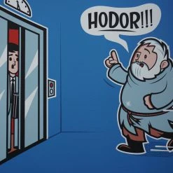 Hold The Door - 2016 Dave Perillo Poster Hodor Game Of Thrones 10 Hold The Door - 2016 Dave Perillo Poster Hodor Game Of Thrones