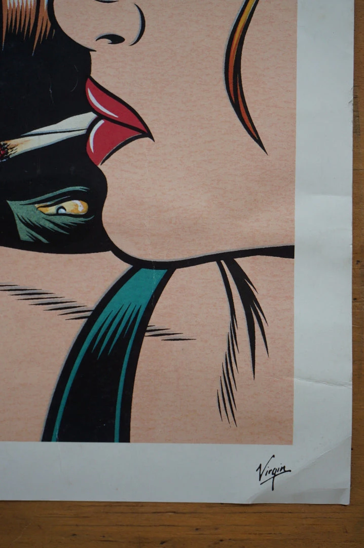 Sold Out Posters Iggy Pop - 1990 Virgin Records Promotional Two Sided Poster Gig Posters 7 Sold Out Posters Iggy Pop - 1990 Virgin Records Promotional Two Sided Poster Gig Posters