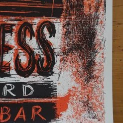 Gig Posters Big Business - 2009 Dan Grzeca Poster Baltimore, MD Ottobar