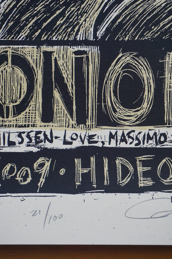 Off On Off - 2009 Dan Grzeca Poster Chicago, IL Hideout 8 Off On Off - 2009 Dan Grzeca Poster Chicago, IL Hideout