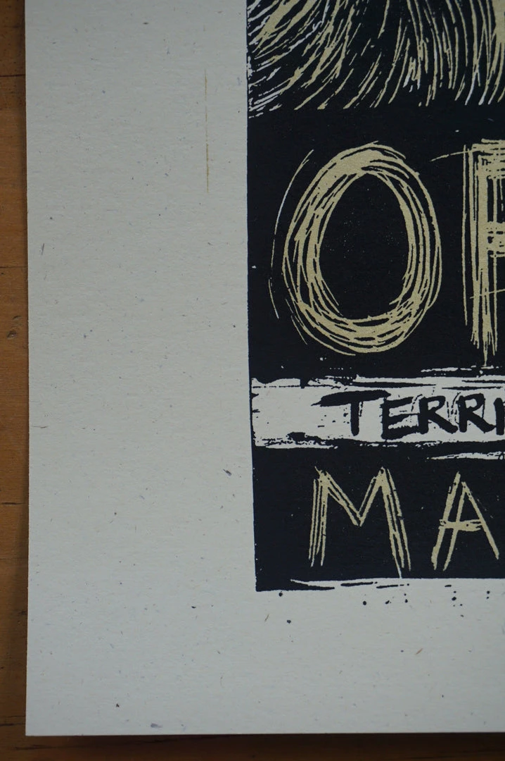 Off On Off - 2009 Dan Grzeca Poster Chicago, IL Hideout 9 Off On Off - 2009 Dan Grzeca Poster Chicago, IL Hideout