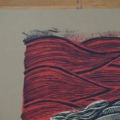 Gig Posters Jesus Lizard - 2009 Dan Grzeca Poster Amsterdam, NED Paradiso