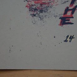 Gig Posters Jesus Lizard - 2009 Dan Grzeca Poster Amsterdam, NED Paradiso