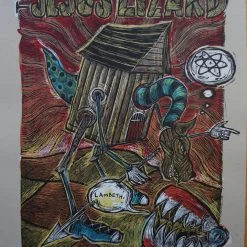 Jesus Lizard - 2009 Dan Grzeca Poster Chicago, IL Union Park