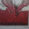Graveyard - 2009 Dan Grzeca Poster San Diego, CA Pink Bar Gig Posters