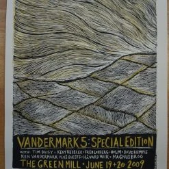 Vandermark 5 - 2009 Dan Grzeca Poster Special Edition Chicago The Green Mill