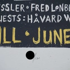 Vandermark 5 - 2009 Dan Grzeca Poster Special Edition Chicago The Green Mill