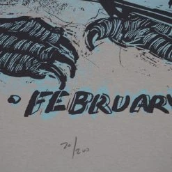 Retribution Gospel Choir - 2010 Dan Grzeca Poster Chicago The Hideout Chicago, IL