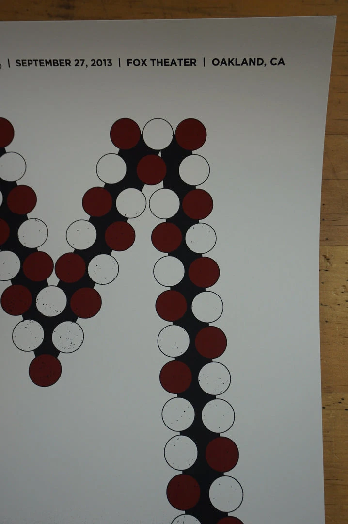 Gig Posters Arctic Monkeys - 2013 Third Alert Designs Poster Print Fox Theater Oakland CA 2 6 Gig Posters Arctic Monkeys - 2013 Third Alert Designs Poster Print Fox Theater Oakland CA 2